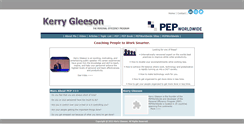 Desktop Screenshot of kerrygleeson.com